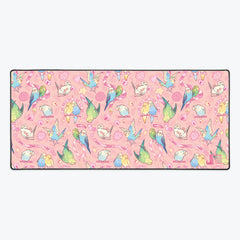 Budgie Bunch Extended Mousepad