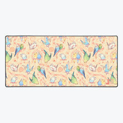Budgie Bunch Extended Mousepad