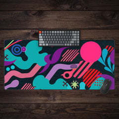 Cyberspace Shapes Extended Mousepad