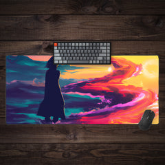 Entering The Sunset Extended Mousepad