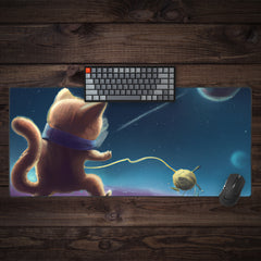 Invasion of The Yarn Monsters Extended Mousepad