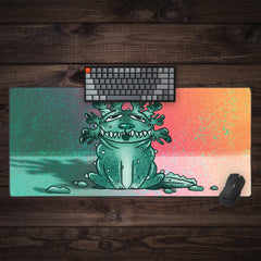 The Green Pibbletoad Extended Mousepad