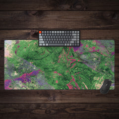 Poster-Plastered Wall Extended Mousepad