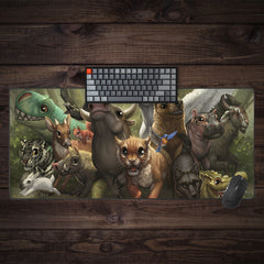 Cuteness Overload Extended Mousepad