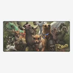 Cuteness Overload Extended Mousepad