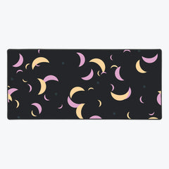 Moon and Stars Pattern Extended Mousepad