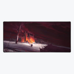 Red Castle Extended Mousepad