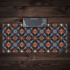 Abstract Stars Extended Mousepad
