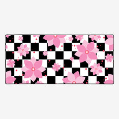 Blooming Cherry Blossoms Extended Mousepad