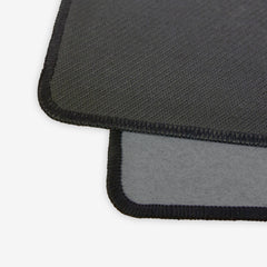 Faux Felt Pattern Extended Mousepad