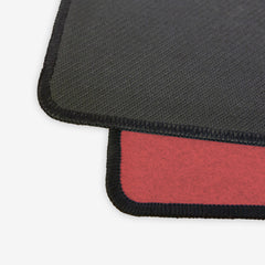 Faux Felt Pattern Extended Mousepad