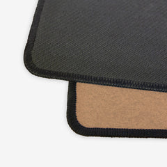 Faux Felt Pattern Extended Mousepad