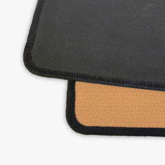 Faux Leather Pattern Extended Mousepad