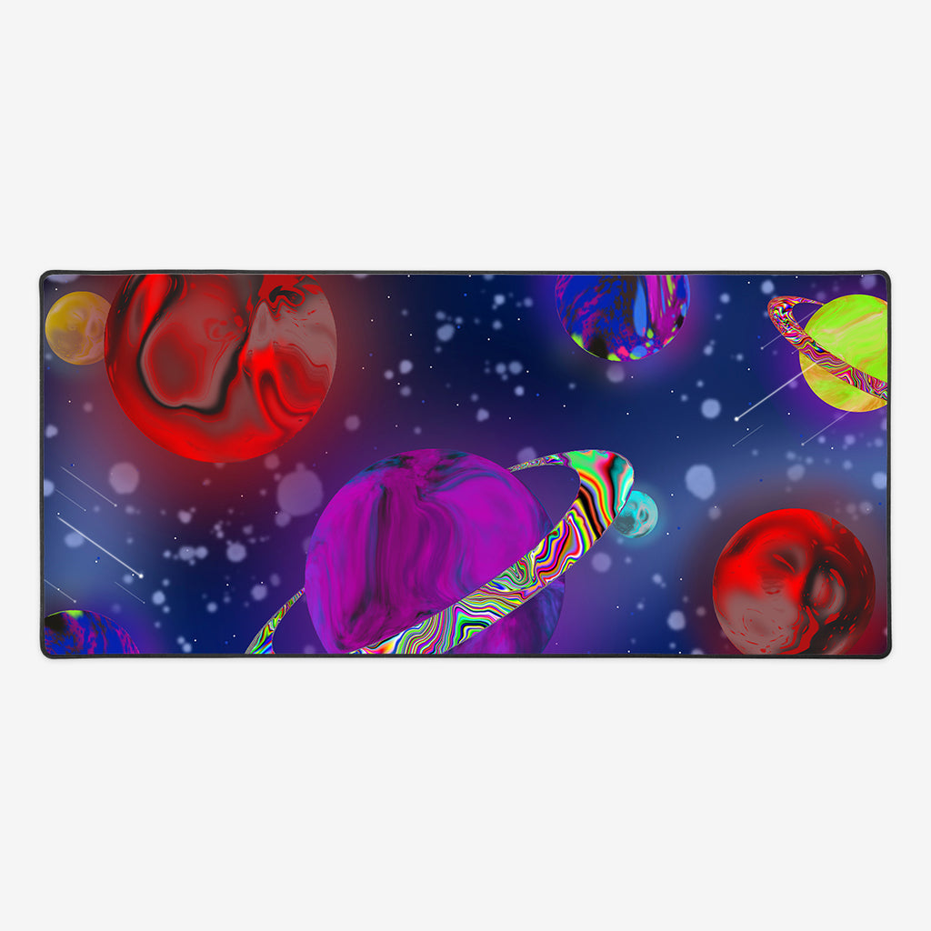 Floating In Space Extended Mousepad - Inked Gaming - HD - Mockup - Large