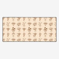 Forest Mushrooms Extended Mousepad