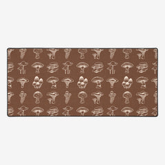 Forest Mushrooms Extended Mousepad