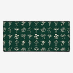 Forest Mushrooms Extended Mousepad