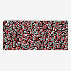 Geodesic Crystals Extended Mousepad