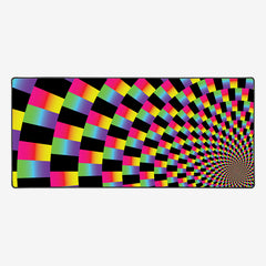 Illusion Of Motion Extended Mousepad
