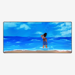 Ocean Sunrays Extended Mousepad - Inked Gaming - MC - Mockup - Large