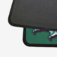 Pixel Dragon Extended Mousepad