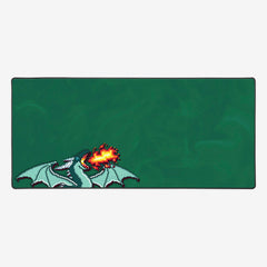 Pixel Dragon Extended Mousepad
