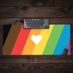 Pride Stripes Extended Mousepad