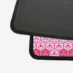 Roll For Love Extended Mousepad