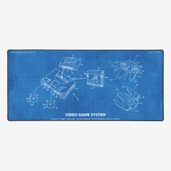 Video Game System Extended Mousepad