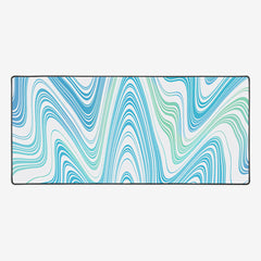 Waves of Smoke Extended Mousepad