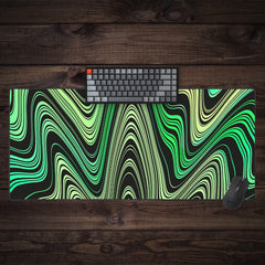 Waves of Smoke Extended Mousepad