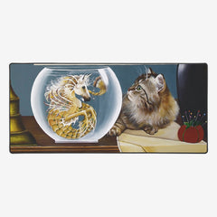 Lydia And The Hippocampus Extended Mousepad