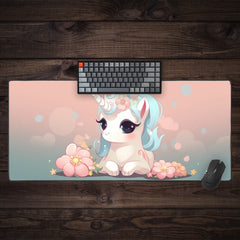 Cotton Candy Unicorn Extended Mousepad