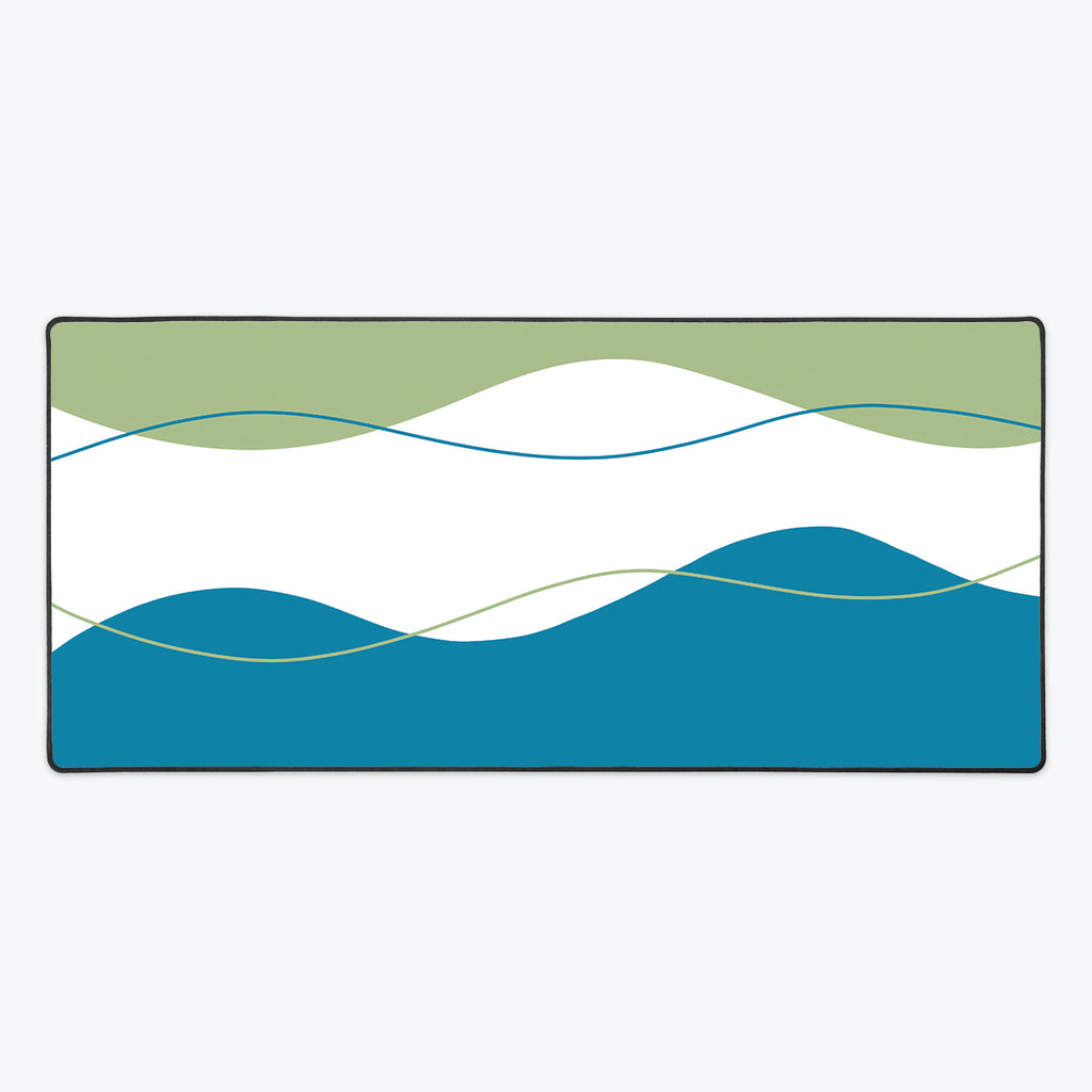 Earth Curves Large Extended Mousepad