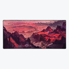 Barren Red Mountain Extended Mousepad