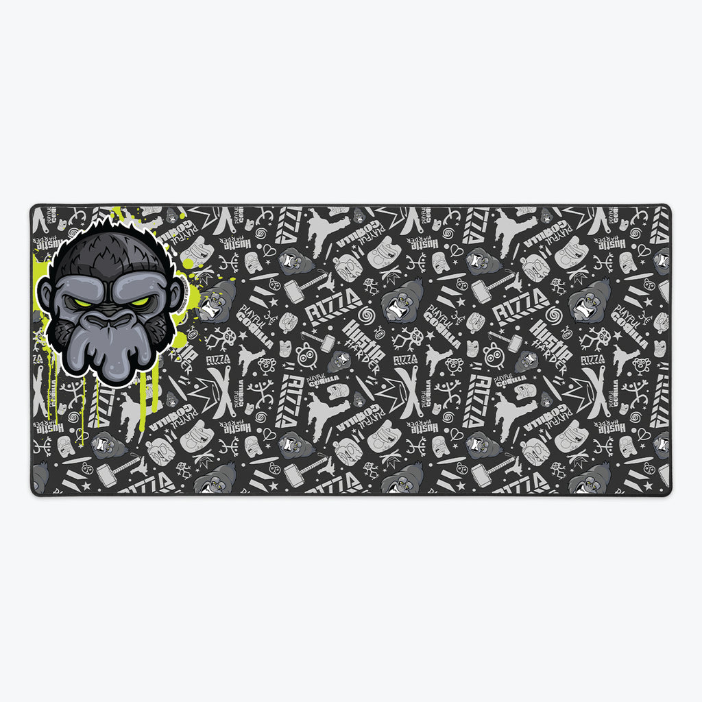 Spray Gorilla Large Extended Mousepad