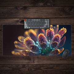 Crystal Blooms Extended Mousepad