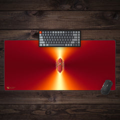 Ruby Medallion Extended Mousepad
