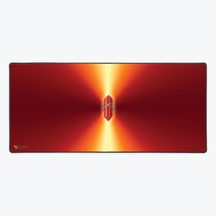 Ruby Medallion Extended Mousepad