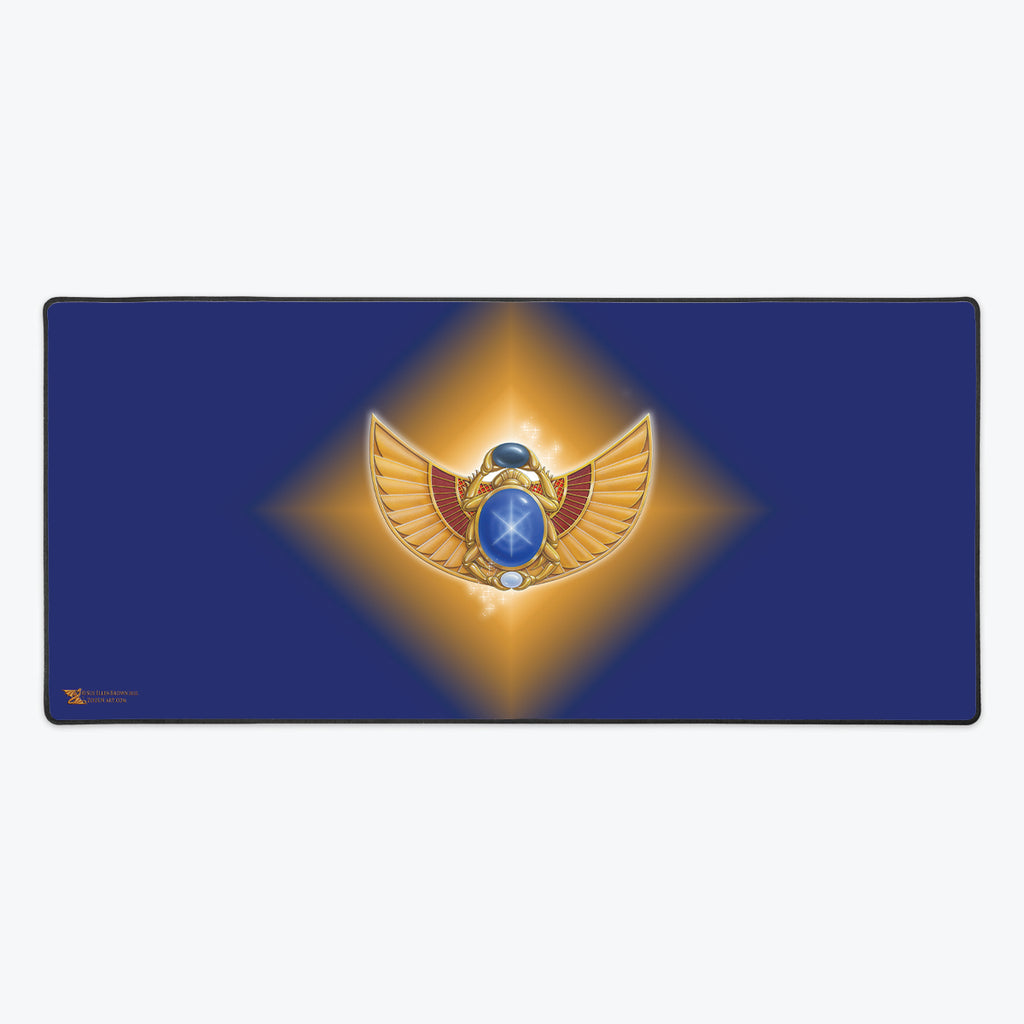 Sapphire Medallion Extended Mousepad