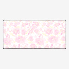 Soft Blooms Extended Mousepad