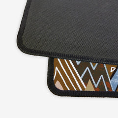 Maximalist Mountain Maze Extended Mousepad