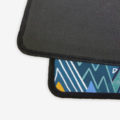 Maximalist Mountain Maze Extended Mousepad