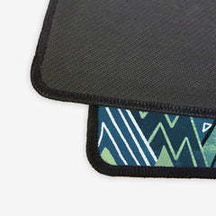 Maximalist Mountain Maze Extended Mousepad