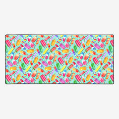 Summer Punch Ice Pops Extended Mousepad