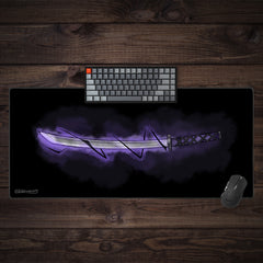 Amethyst Katana Large Extended Mousepad