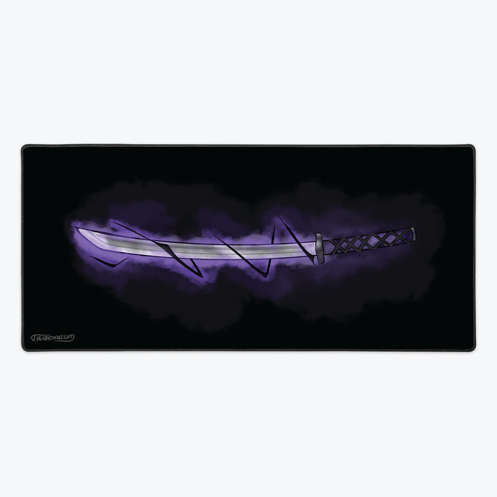 Amethyst Katana Large Extended Mousepad