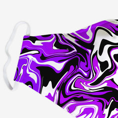 Gradient Liquid Face Mask - Inked Gaming - HD - Corner - Purple