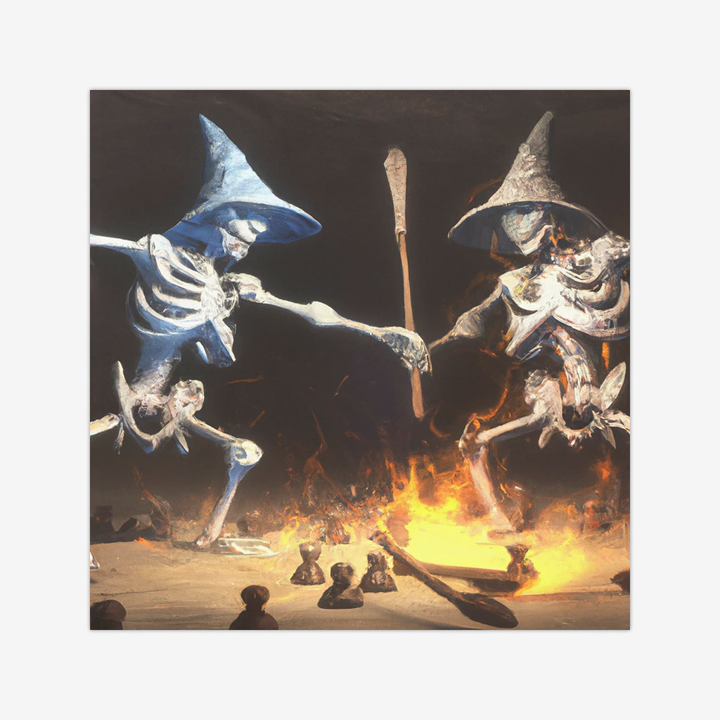 Skeleton Wizards Wargaming Mat