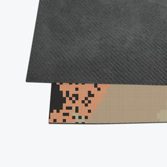 Pixel Wolf Wargaming Mat - Inked Gaming - EG - Corner - Lavender